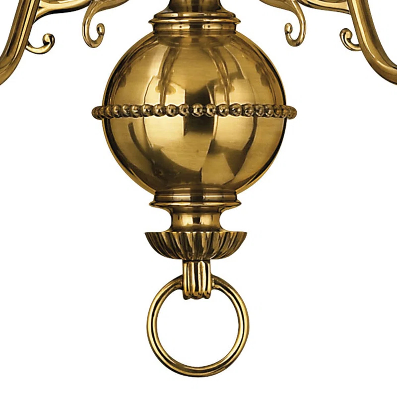 Hinkley Cambridge 5-Light Candle Single Tier Chandelier