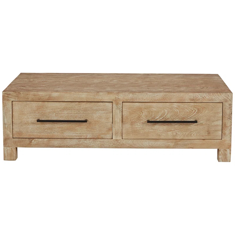 Dulandina Solid Wood Coffee Table