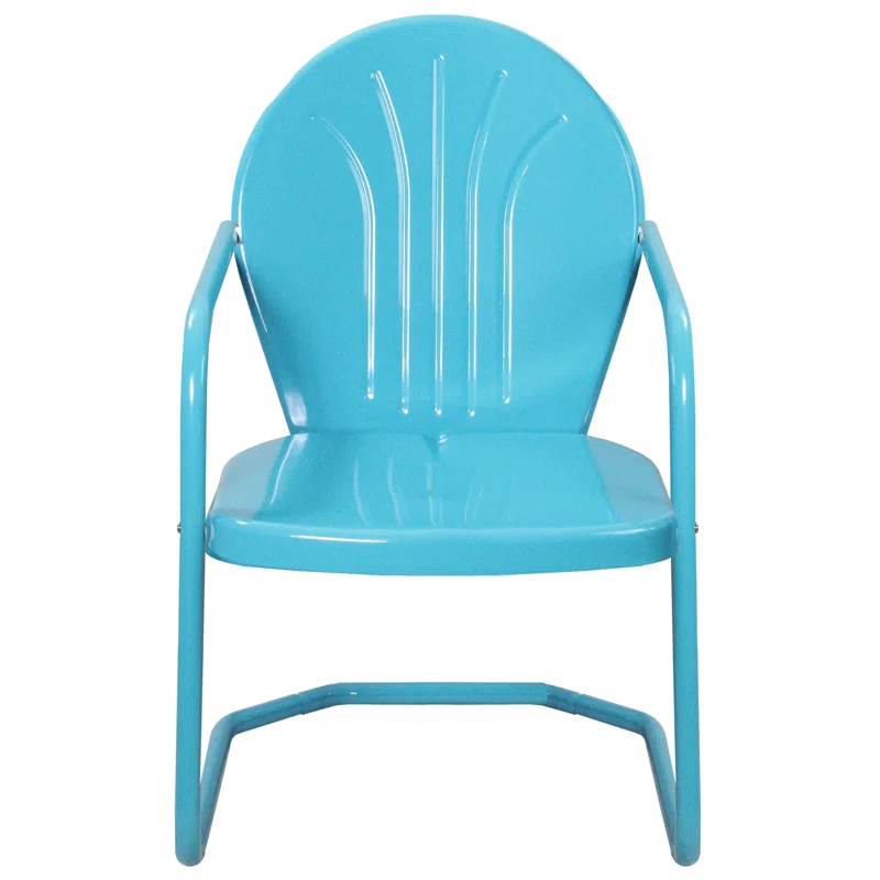 Northlight Seasonal 34-Inch Outdoor Retro Tulip Armchair