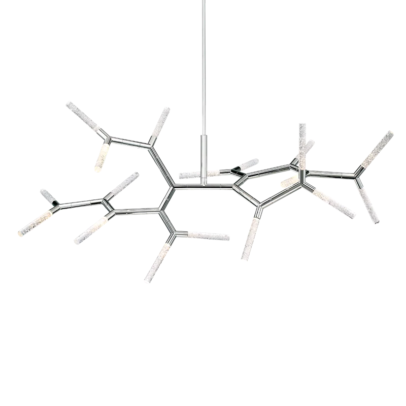Modern Forms Kryptonite 18 - Light Dimmable LED Sputnik Modern Linear Chandelier