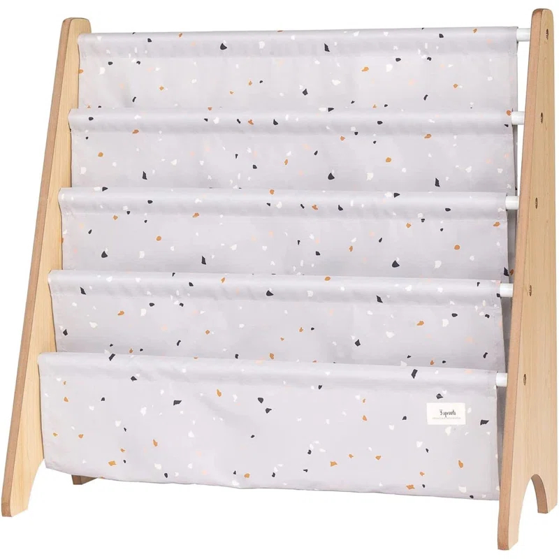 3 Sprouts - Book Shelf - Kids Book Rack Organizer  - Baby Room Bookcase