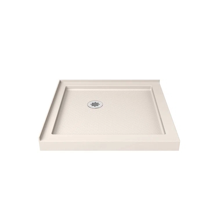 DreamLine SlimLine 36" W x 36" D Double Threshold Shower Base DLT-1036360-22
