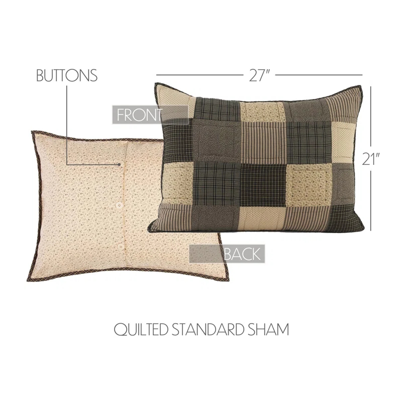 VHC Brands Kettle Grove Cotton Blend Pillow Sham