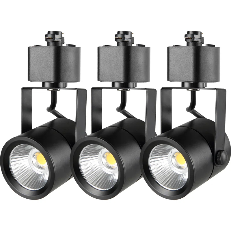 VEVOR GDZMT3ZZ500LFYQ8YV6 Black Adjustable Track Head (Set of 3)