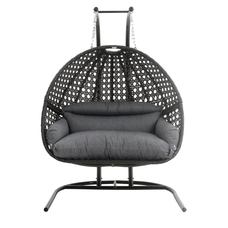 Island Gale 2 Person Swing Chair with Stand