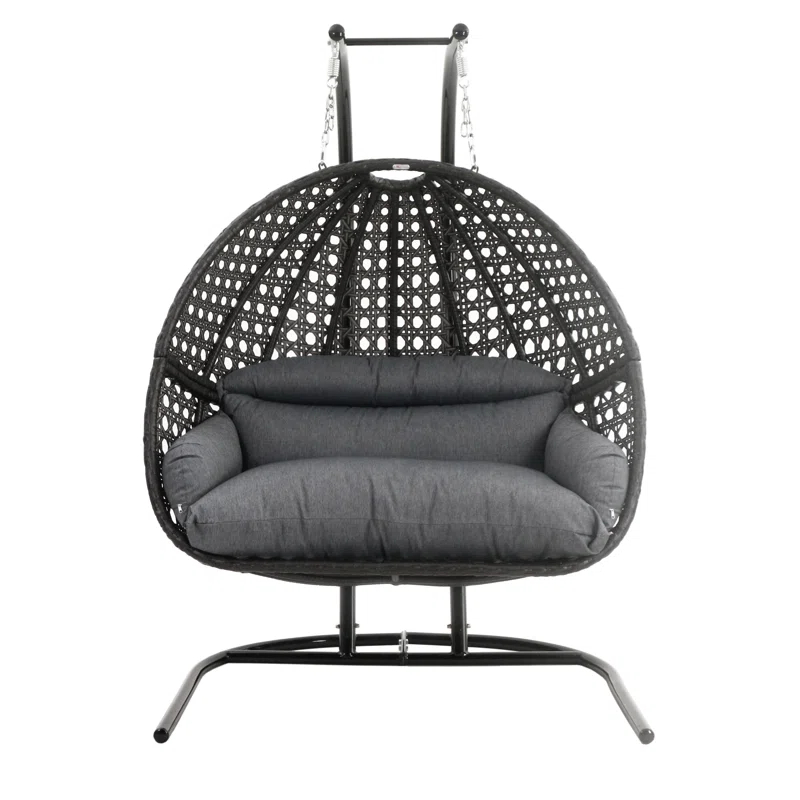 Island Gale 2 Person Swing Chair with Stand