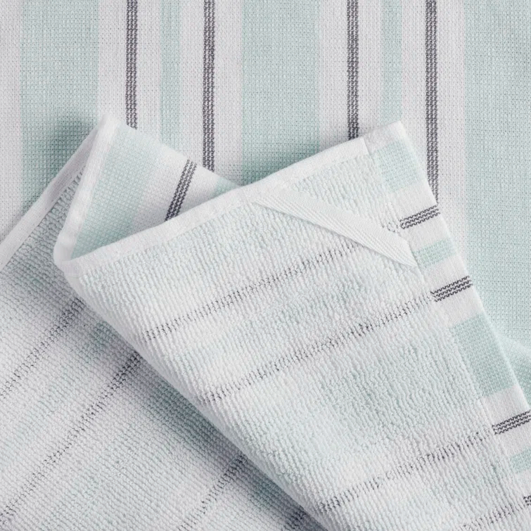 Martha Stewart Martha Stewart Morris Stipe Kitchen Towel Set (Set of 2)