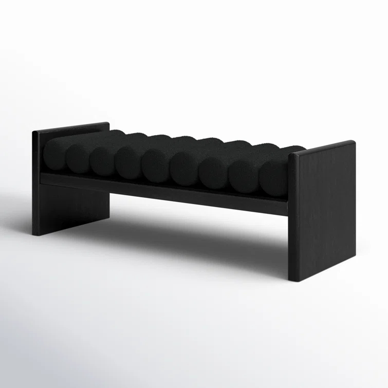 Reeves Boucle Wood Bench