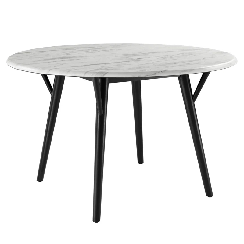 Modway Modway Gallant Round Performance Artificial Marble Dining Table