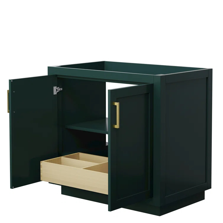 Wyndham Collection Miranda 35.25" Freestanding Single Bathroom Vanity Base Only