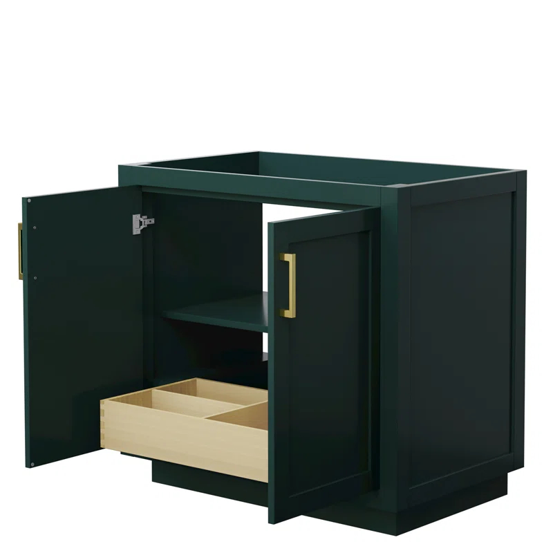 Wyndham Collection Miranda 35.25" Freestanding Single Bathroom Vanity Base Only