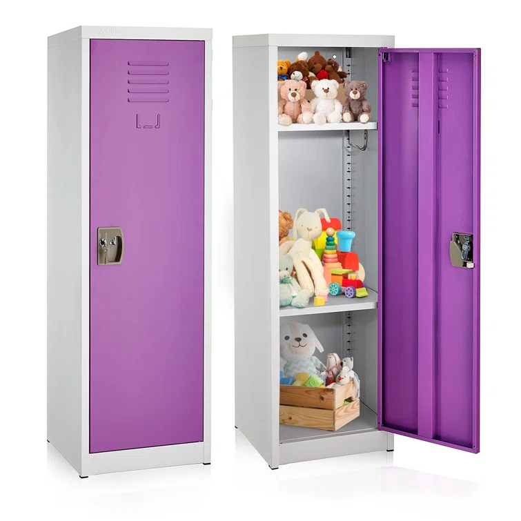 AdirOffice Steel 1-Tier School and Home Storage Locker