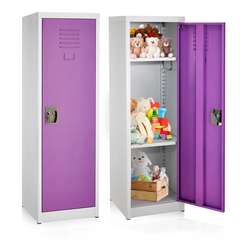 AdirOffice Steel 1-Tier School and Home Storage Locker