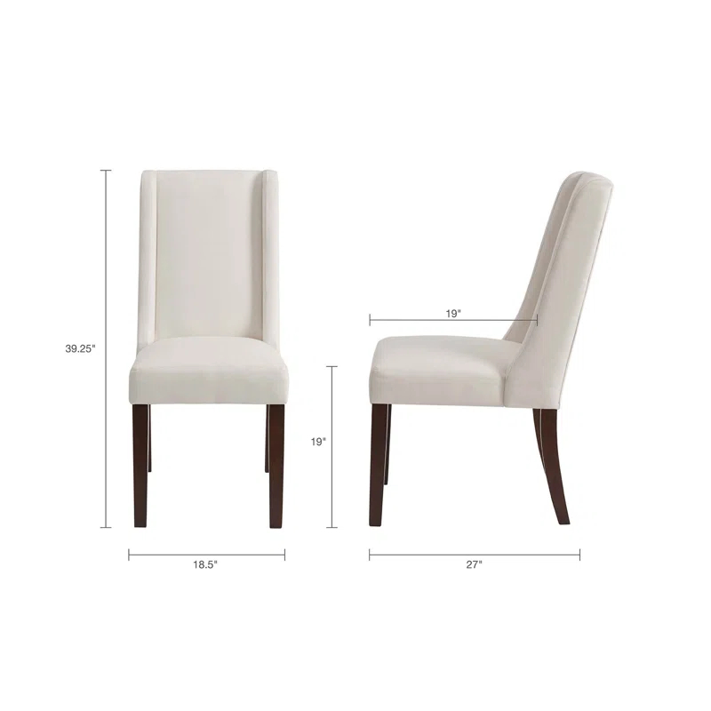 Wildon Home® Praveen Brody Wing Dining Chair (Set Of 2)