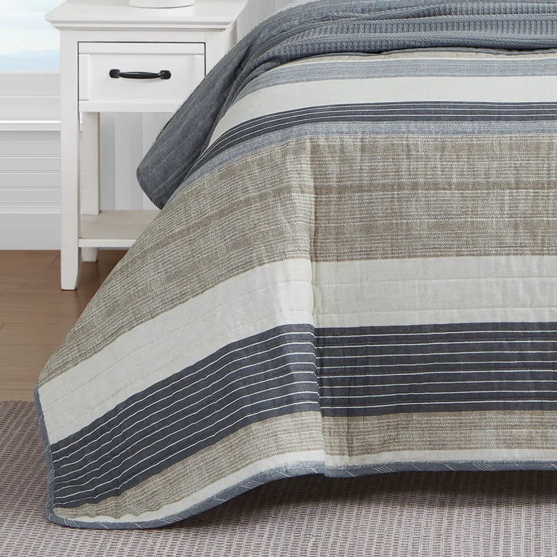 Nautica Nautica Ridgeport Cotton Reversible Quilt Set