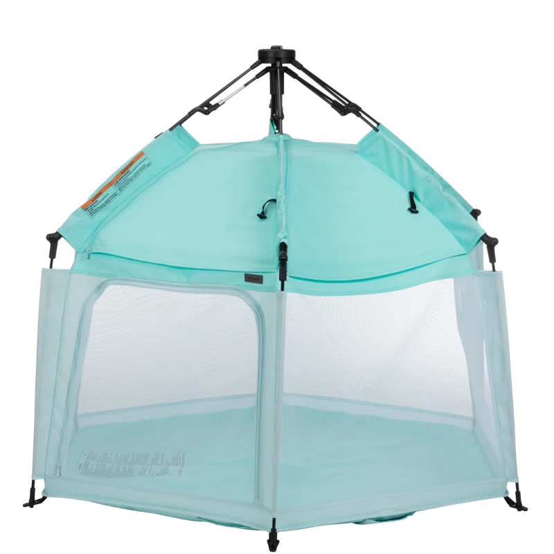 InstaPop Safety 1st 56.7'' W x 49.2'' D Indoor / Outdoor Plastic Pop-Up Play Tent