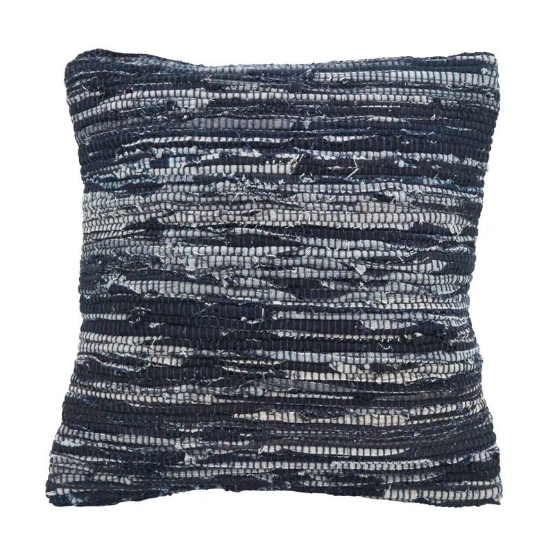 Saro Gênes Collection Abstract Cotton Throw Pillow