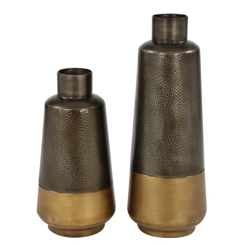 Novogratz Metal Floor Vase