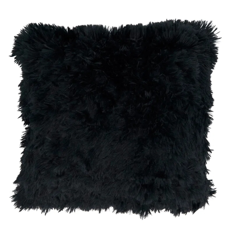 Juneau Faux Fur Throw Pillow