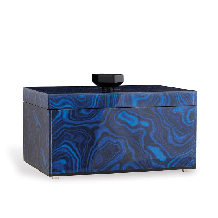 Port 68 Malachite Handmade Decorative Box