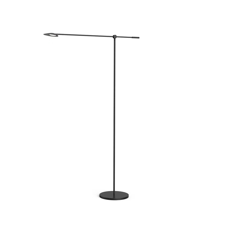 Rotaire 54.38'' Dimmable LED Swing Arm Floor Lamp