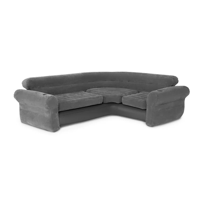 Intex 101" Wide Right Hand Facing Corner Inflatable Sectional Sofa & Reviews | Wayfair
