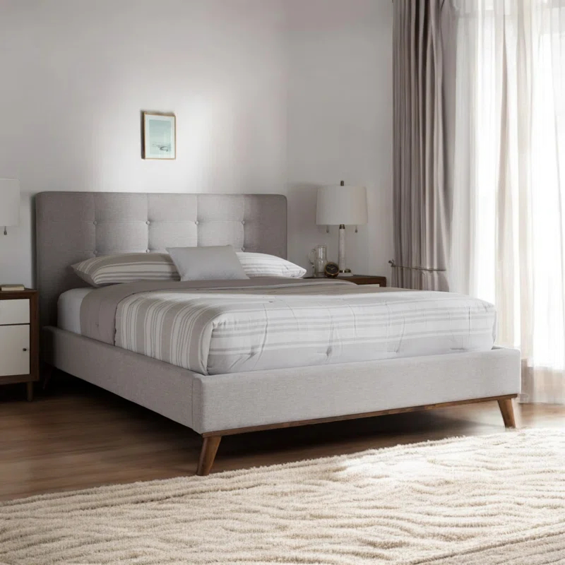 Miriam Upholstered Platform Bed