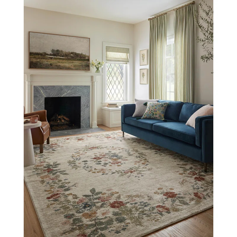 Rifle Paper Co. x Loloi Laurel Cream Area Rug