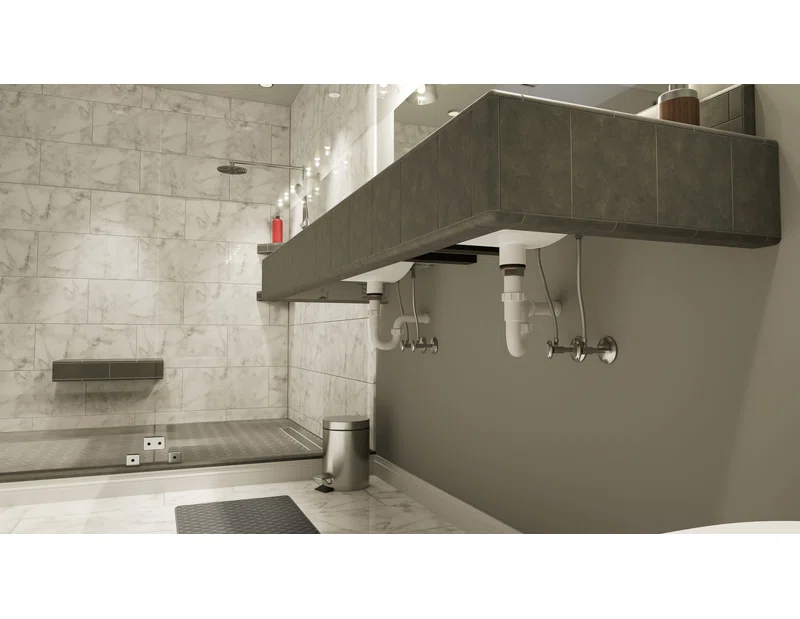 The Original Granite Bracket The Original™ Free Floating Vanity Bracket® 22"