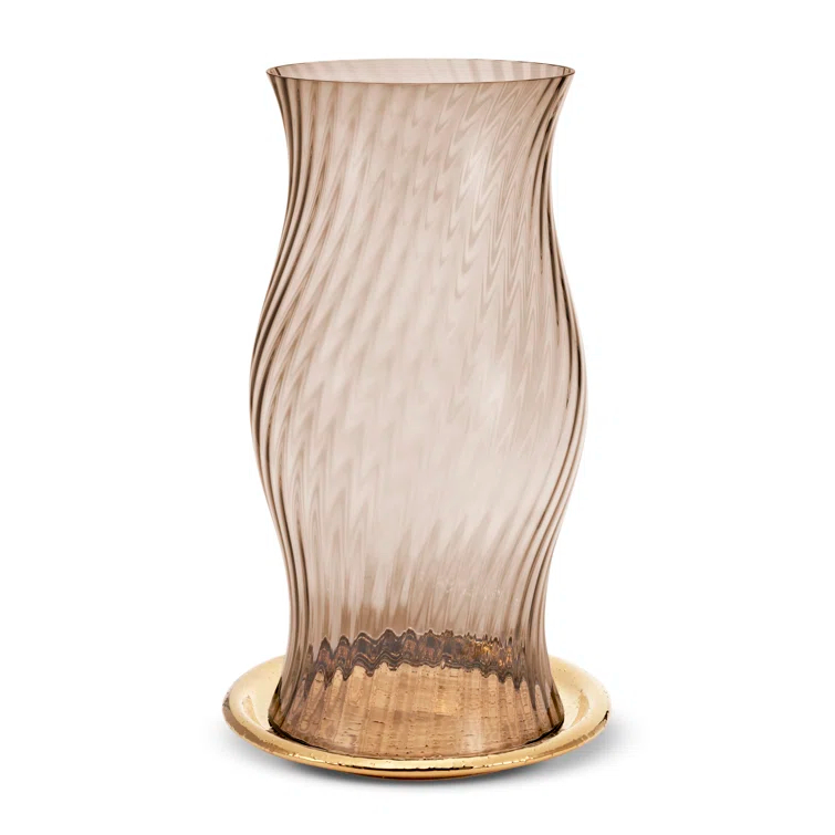 AERIN Milla Concrete / Cement Tabletop Hurricane