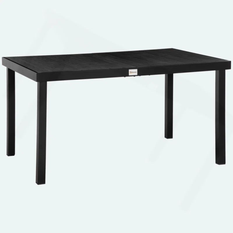 Outsunny Rectangular Outdoor Dining Table