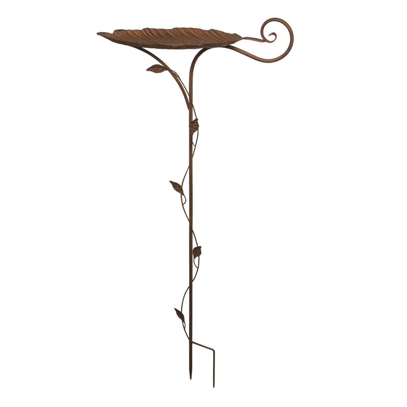 Red Barrel Studio® Metal Mosaic Birdbath