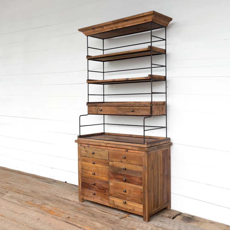 Park Hill Collection Old Pine Baker's Rack