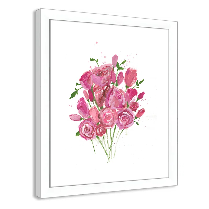 Casa Fine Arts Morning Roses " Morning Roses " Painting Print