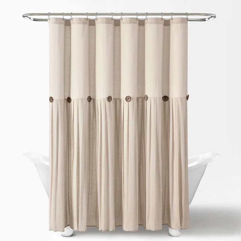 Lush Decor Beckham Shower Curtain