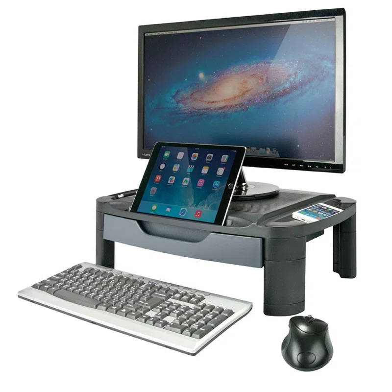 Aidata U.S.A Plastic Stackable Monitor Stand