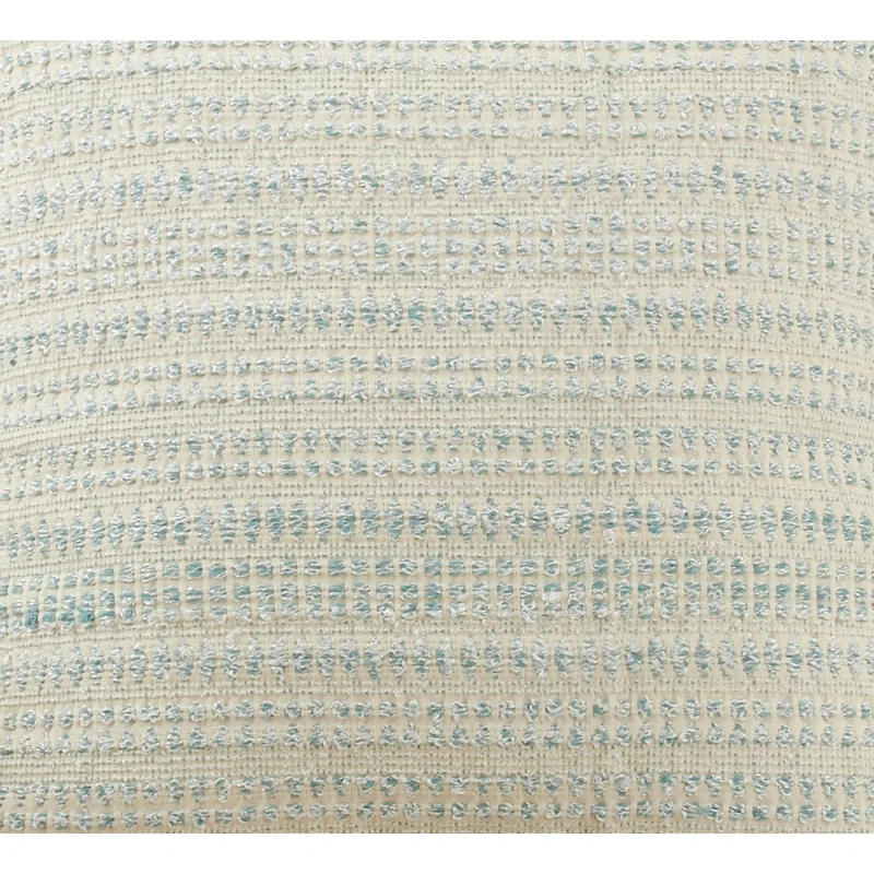 Saro Celeste Collection Geometric Cotton Blend Throw Pillow