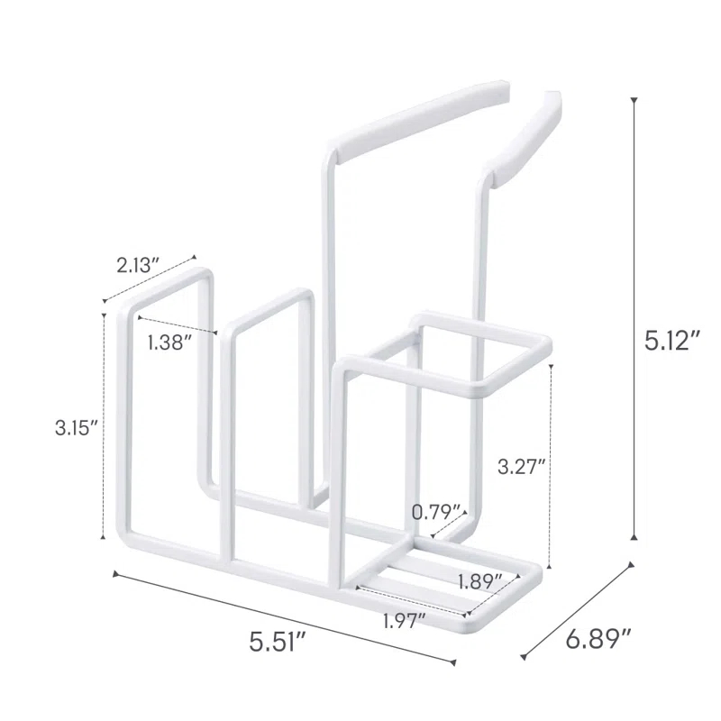 Yamazaki Home Steel Sponge Holder