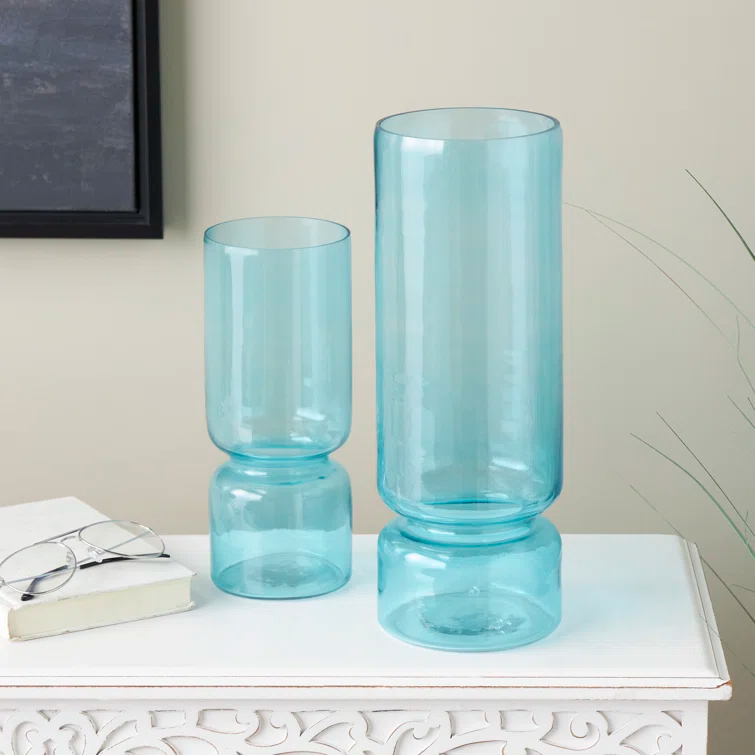 Nerissa Glass Table Vase (Set of 2)