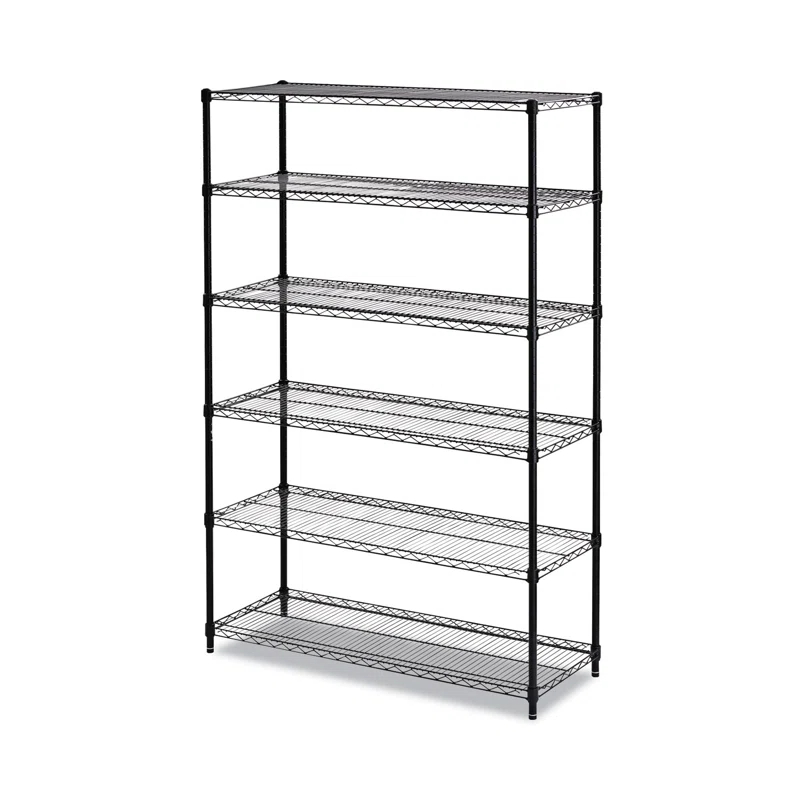 17 Stories Joan 72" H x 48" W x 18" D Commercial Wire Shelving