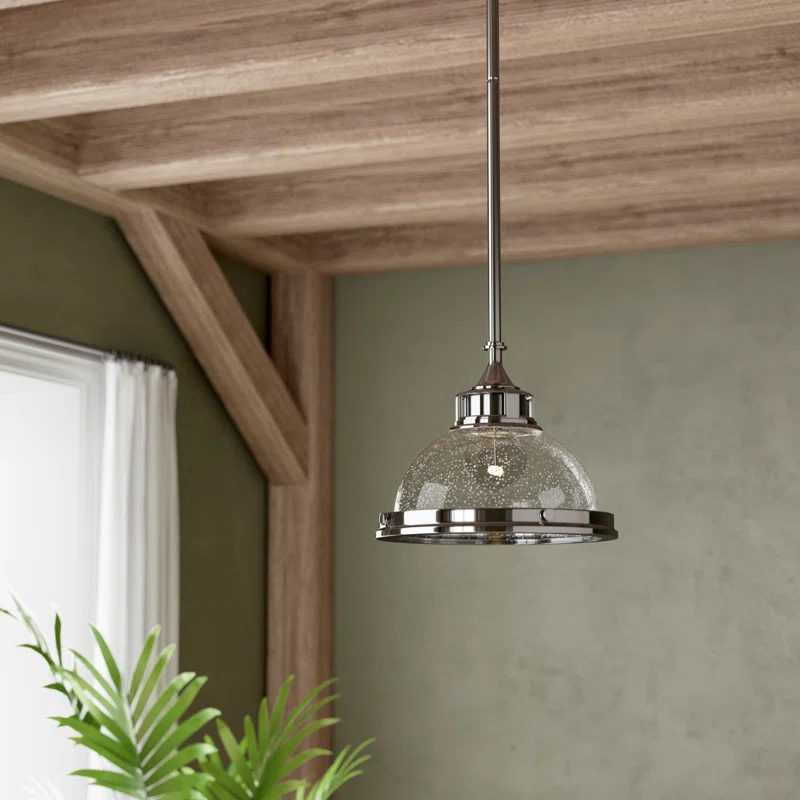Amelia 1 - Light Single Dome Pendant