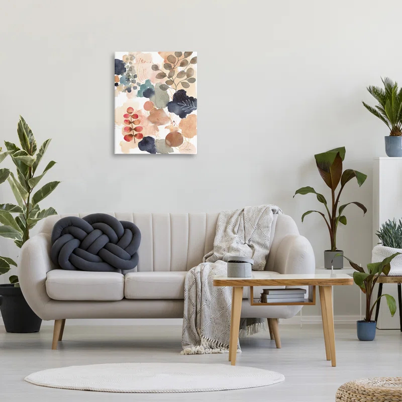 Stupell Industries Abstract Botanical Shape Collage Modern Boho Painting by Laura Horn - Painting