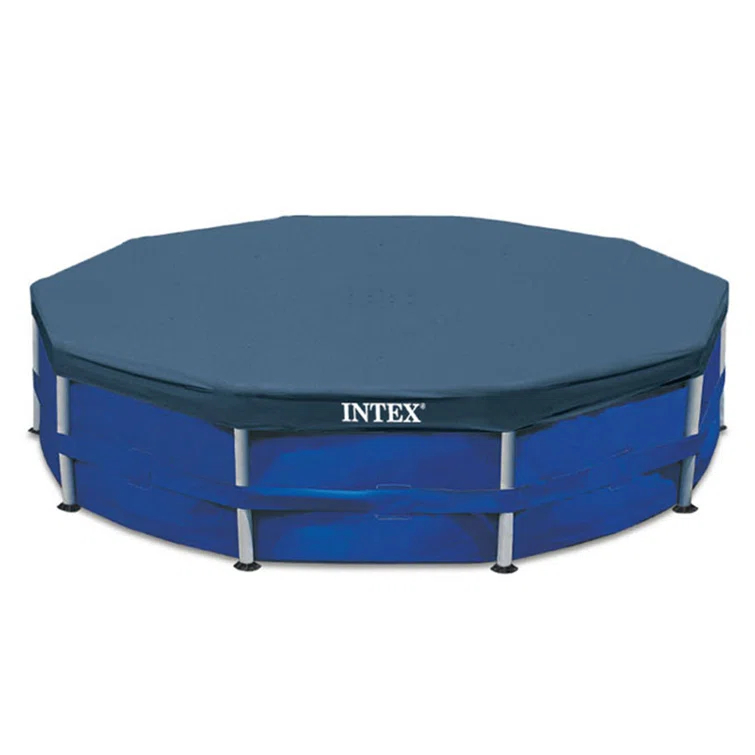 Intex Intex 10ft x 30in Metal Frame Swimming Pool Set with Filter and Debris Cover