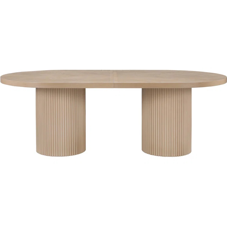 Wrought Studio™ Ivona Oak Dining Table