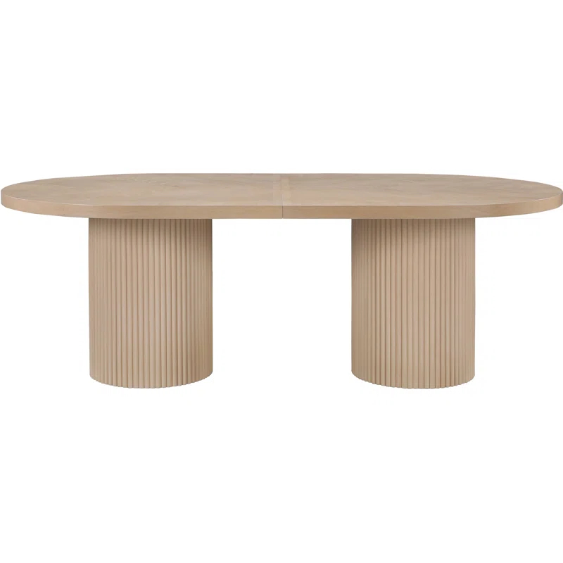 Wrought Studio™ Ivona Oak Dining Table