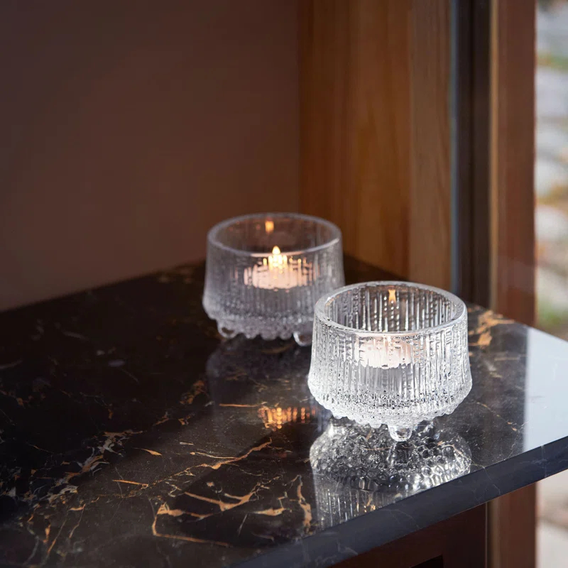 Ultima Thule Crystal Votive Holder