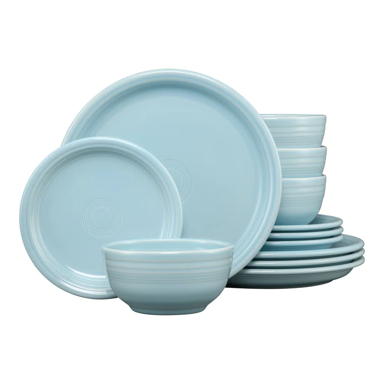 Fiesta Fiesta Bistro Coupe 12-Piece Dinnerware Set, Service for 4