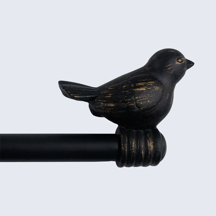 Kelly Clarkson Home Makenna Adjustable Single Curtain Rod