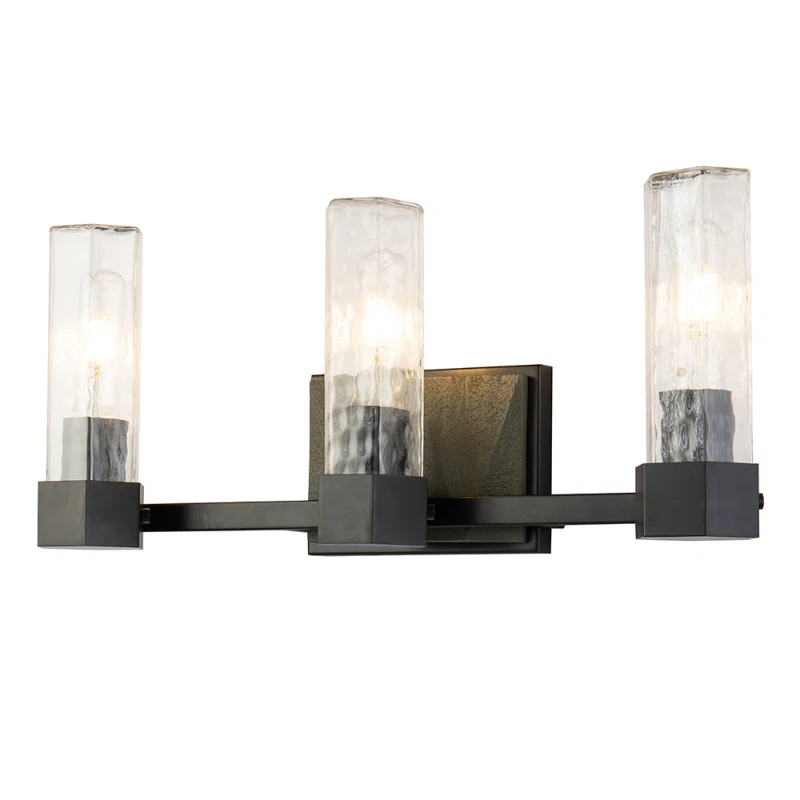 Steel Candle Wall Light