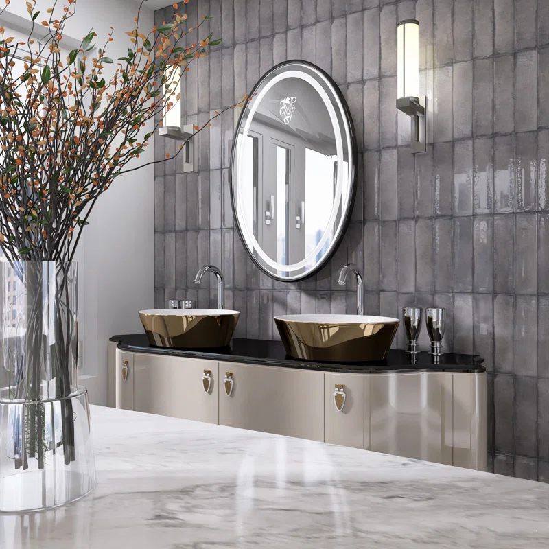 Iris 3" x 12" Ceramic Subway Wall Tile